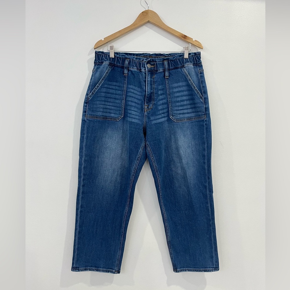 Vigoss Women's Stretchy Straight Leg‎ Ankle Crop Jeans 32